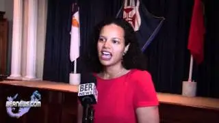 Dr Katherine Michelmore Senator Designate At The One Bermuda Alliance [OBA] Launch May 17 2011