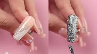 Aimeili silver glitter nail polish (023)