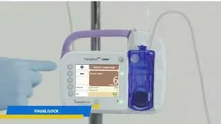 Enteral Feeding Pump: Pause & Lock Feature