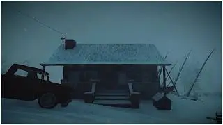 Ultimate Mighty Snowstorm Sounds at the Log Cabin┇Frosty Wind Ambience & Menacing Blizzard Gusts