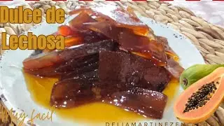 Como hacer dulce de Lechosa o Papaya Fácil Tradición Gastronómica Venezolana
