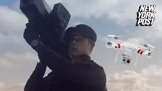 This is the best way to shoot down pesky drones!