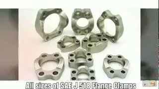SAE Flange Clamps, Split Flange Clamp Halves Manufacturing Process