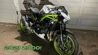 Rebuilding a Wrecked 2021 Kawasaki Z900 (Part 1 of 2)