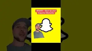 ⚠️ Snapchat to start charging users for storage - BACK UP MEMORIES