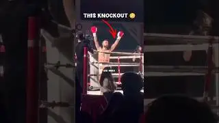 Чистый нокаут в кикбоксинге 🔥 #Шорты