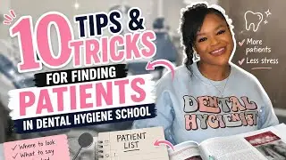 10 Tips & Tricks for finding patients in Dental Hygiene School ‼️📝 (SECRETS EXPOSED, MUST WATCH)