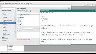 How to create code snippet in phpstrome
