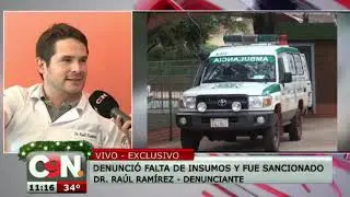 Hablamos con médico que denunció falta de insumos en Hospital de Encarnación