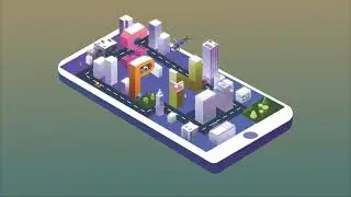 Isometric City Animation
