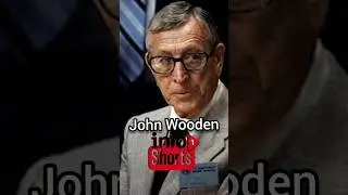John Wooden, Amazing Quote, #inspiration, #inspirational