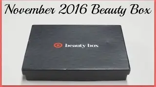 Target Beauty Box &mdash; избирательная урна для красоты за ноябрь 2016 года!