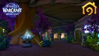 World of Warcraft Housing: Night Elf Interior Walkthrough