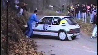 3 Rally Citta Giardino Varese 1992 e Crash