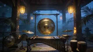 1 Hour Traditional Indonesian Gamelan Instrumental 🎶 Seamless Loop | Calm Background Music