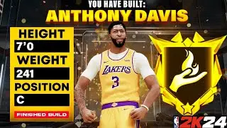 The Best Center Big Man Build In NBA 2K24! Post Scorer Stopper!
