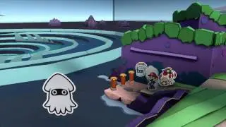 Paper Mario: Color Splash Walkthrough (Wii U) - Vortex Island - Part 22