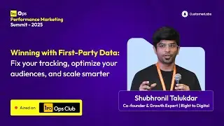 &ldquo;Winning with First-Party Data: Fix Your Tracking, Optimize Your Audiences, and Scale Smarter |
