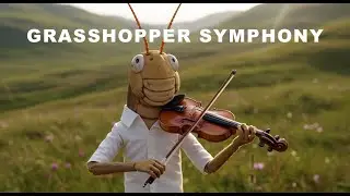 GRASSHOPPER SYMPHONY | 30 Minutes of Scottish Grassland ASMR | Summer Vibes!