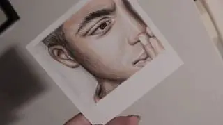 Speed Drawing: Marcus Cole (Steven Silver) 13 Reasons Why #1
