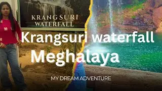 Krangsuri waterfall,dawki to Shillong road,Meghalaya travel 