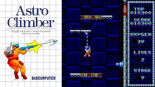 Astro Climber (2025) (Platformer) (Sega Master System) [GAMEPLAY] [EN] [HD]
