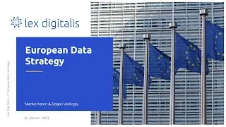 Webinar: European Data Strategy; what you should know about new laws and regulations