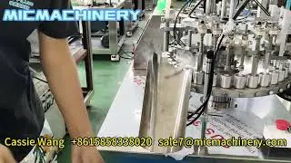 Filling Volume Testing-Automatic Cyanoacrylate Adhesive Glue Small Tube Pen Filling Capping Machine