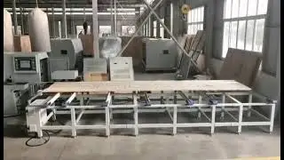 Auto feeding 4 side moulder line
