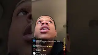 CBLU Instagram Live Him And his girlfriend go back and forth #explore #newyorkdrill