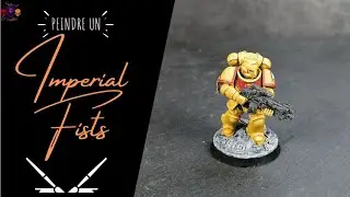 Tuto peinture : Space Marine Imperial Fists