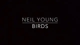 Birds (Piano Karaoke Instrumental) Neil Young
