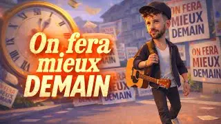 On fera mieux demain – BoZPaPaNe | Clip officiel (Animation 3D & Réalité) #musicvideo #cartoon