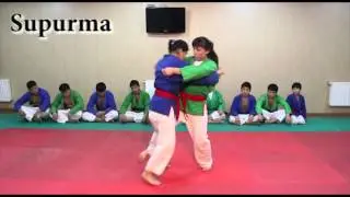 Kurash usul: Supurma usuli uzb