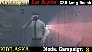 Z25 Long Beach Los Angeles Mode Campaign 3 with Z24 F2 Repeater Sniper Rifle