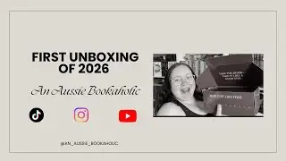📚 First Unboxing Video for 2026 📚