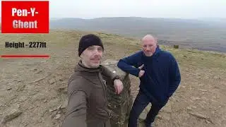 Pen y Ghent - Yorkshire Dales- 4k Drone Footage with Clear Summit - March 2021