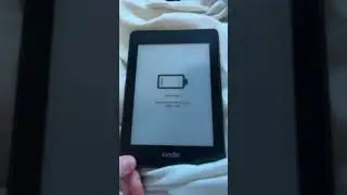 Kindle Low Battery #shorts