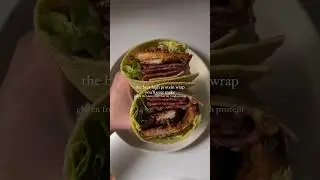 Easy lunch idea: high protein wrap (gluten free)
