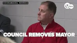 Georgia mayor removed from office in 4-1 City Council vote after voicemails surface