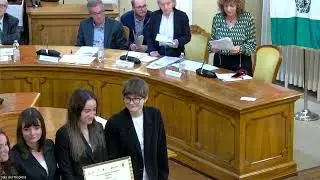 14 Stella, Maria Chiara, Kejsi, Rebecca, Anita 3°G Liceo Matilde di Canossa  - Premio  Dossetti 2025