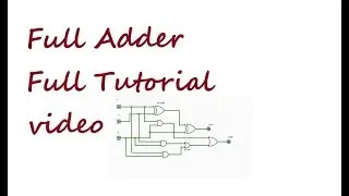 Logisim Tutorial | how to design full-adder