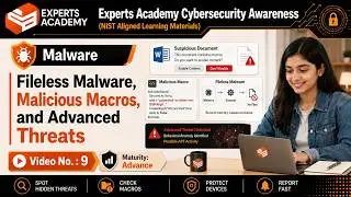 Malware: Fileless Malware, Malicious Macros, and Advanced Threats. - Lesson 9