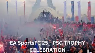 #EASPORTSFC25 #PSG victory parade: Ligue 1 Champions Celebration.