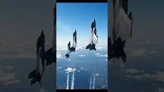 Pakistani JF-35 fighter jets soar through the skies in perfect formation #jf35 #shorts