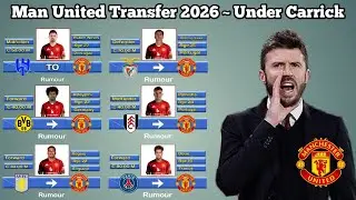 Manchester United Transfer Targets January 2026 Under Carrick ~ Update 13 January 2026