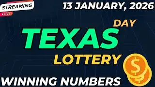 Texas Day Lottery Results For - 13 Jan, 2026 - Pick 3 - Daily 4 - All or Nothing - Cash 5- Powerball