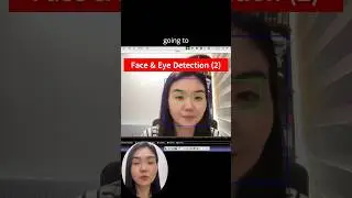 [part 2] How to Detect Face and Eye using Python Machine Learning #python #ai #machinelearning