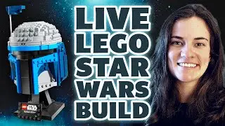 LIVE - Jango Fett's Helmet LEGO Build