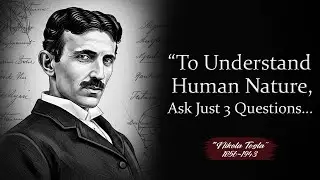 To Understand Human Nature, Ask Just 3 Questions | Nikola Tesla Quotes & Life Lessons